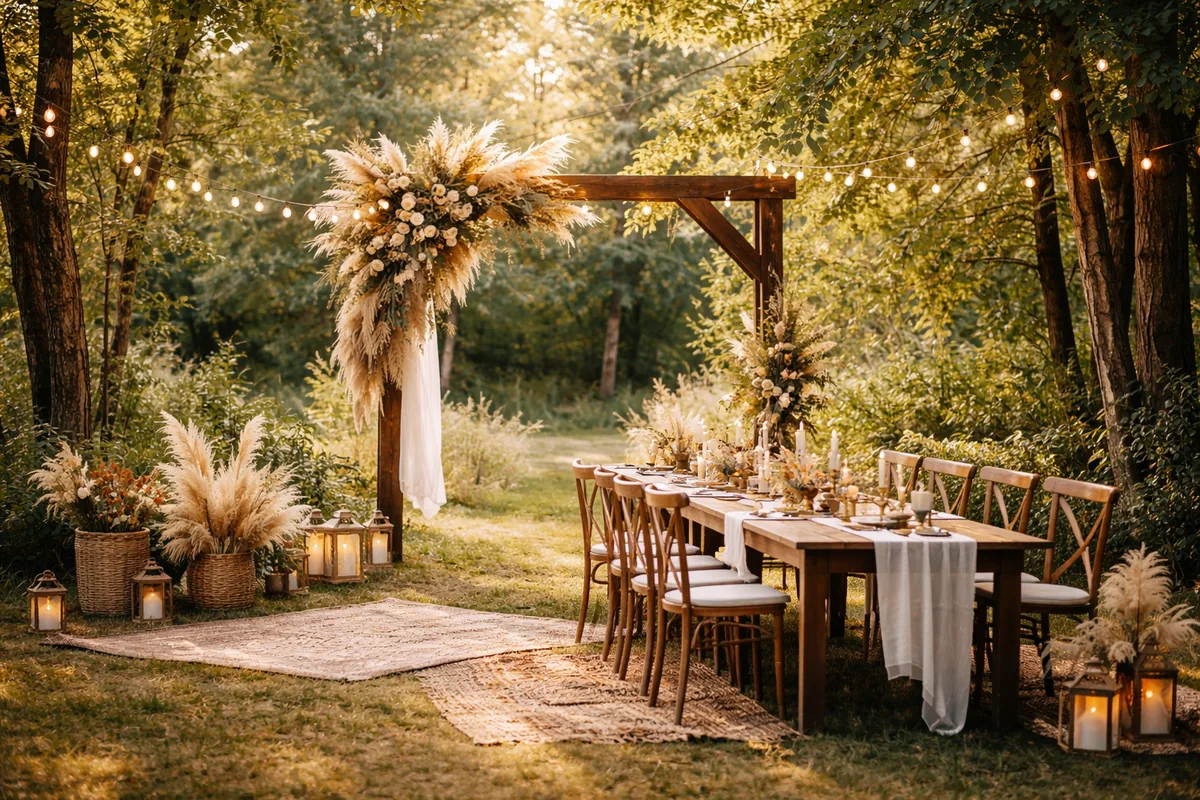 Peut-on organiser un mariage en pleine nature sans trop dépenser